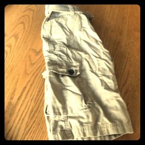 Boys khaki Levi’s shorts